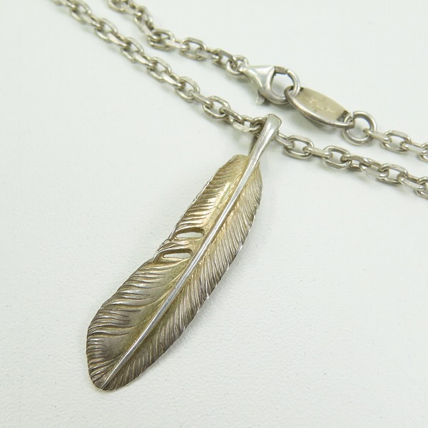 実際に弊社で買取させて頂いたARIZONA FREEDOM/アリゾナフリーダム フェザー ペンダント 太陽神付き