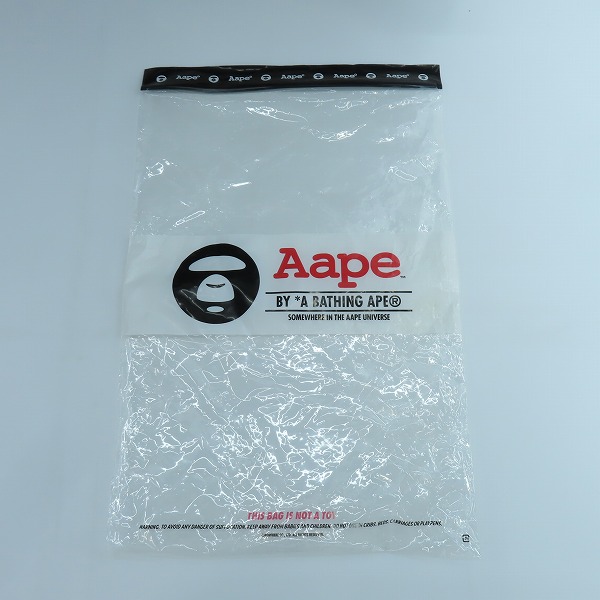 実際に弊社で買取させて頂いた【未使用】AAPE BY A BATHING APE/エーエイプバイアベイシングエイプ プリント 半袖Tシャツ/XLの画像 7枚目