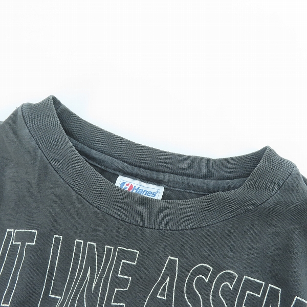 実際に弊社で買取させて頂いたFront Line Assembly/フロント・ライン・アッセンブリー バンドTシャツ Lの画像 4枚目