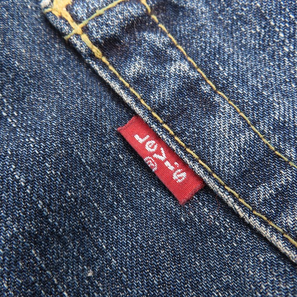 実際に弊社で買取させて頂いたJUNYA WATANABE MAN COMME des GARCON×10・corso・como×LEVI'S ペイント加工 デニム パンツ SS-P201/AD2007/33の画像 6枚目