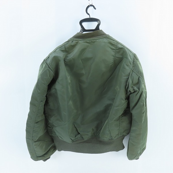 実際に弊社で買取させて頂いたALPHA INDUSTRIES/アルファインダストリーズ フライトジャケット MA-1 MIL-J-82790J/Mの画像 1枚目