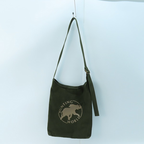 実際に弊社で買取させて頂いたHUNTING WORLD/ハンティングワールド ショルダーバッグ 