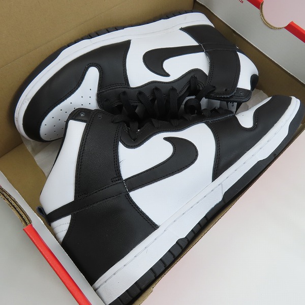 実際に弊社で買取させて頂いたNIKE/ナイキ DUNK HIGH RETRO Championship White/ダンク ハイ レトロ DD1399-105/28の画像 8枚目