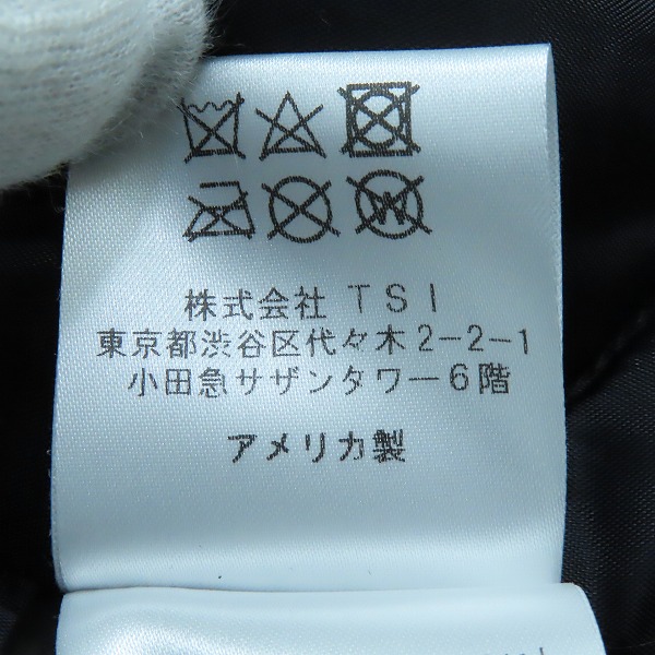 実際に弊社で買取させて頂いたSchott Bros/ショット ブロス 馬革/ホースハイド レザー 内キルティング シングル ライダースジャケット/38の画像 5枚目