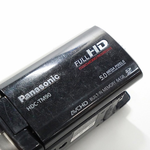 実際に弊社で買取させて頂いたPanasonic/パナソニック HDC-TM90 デジタルビデオカメラ 動作未確認の画像 4枚目