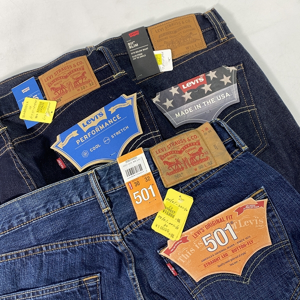 実際に弊社で買取させて頂いた【おまとめ/未使用】LEVIS/リーバイス 501/505/511 デニムパンツの画像 2枚目