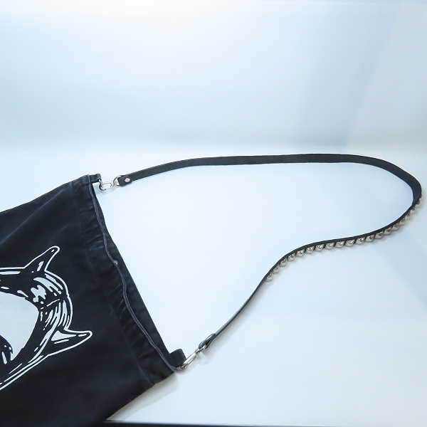 実際に弊社で買取させて頂いたHYSTERIC GLAMOUR/ヒステリックグラマー スタッズ ショルダーバッグの画像 8枚目