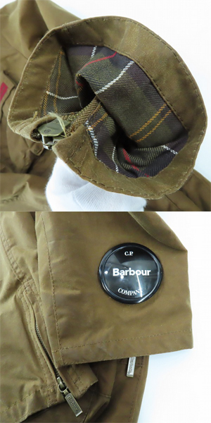 実際に弊社で買取させて頂いたBarbour × C.P. COMPANY/バブアー × シーピーカンパニー Mille WAX Jacket /ミルジャケット 50周年記念モデル/Mの画像 9枚目