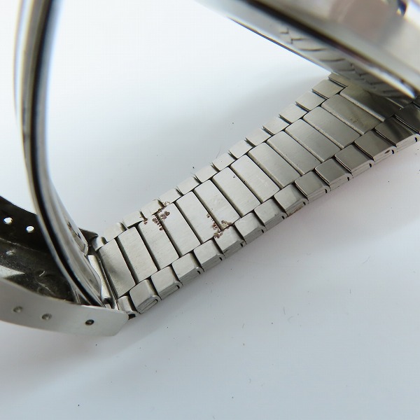 実際に弊社で買取させて頂いたOMEGA/オメガ 自動巻 SEAMASTER/シーマスター ブルー デイデイト アンティーク 14829の画像 8枚目