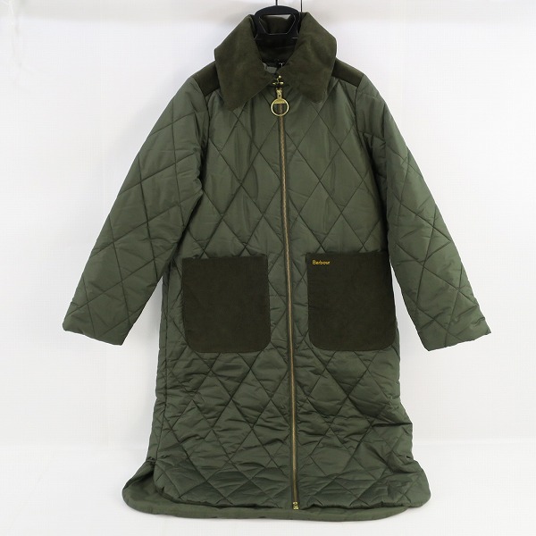 実際に弊社で買取させて頂いた【未使用】Barbour/バブアー ミドルレングス キルティング コート 242LQU1760/10