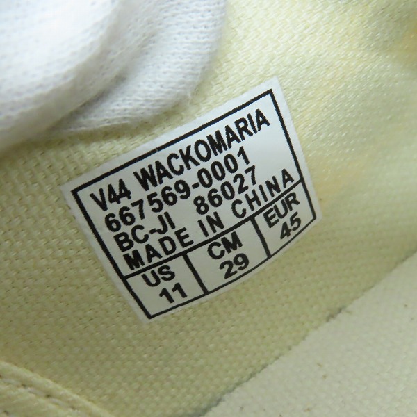 実際に弊社で買取させて頂いたVANS×WACKO MARIA/バンズ×ワコマリア V44 AUTHENTIC/オーセンティック レオパード 667569-0001/29の画像 5枚目