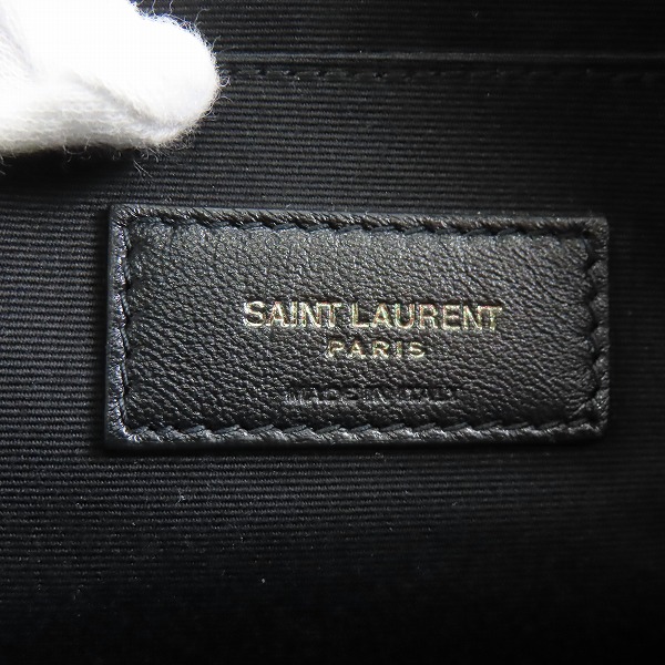 実際に弊社で買取させて頂いたSAINT LAURENT/サンローラン RIVE GAUCHE クラッチバッグの画像 5枚目