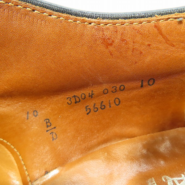 実際に弊社で買取させて頂いたALDEN/オールデン モディファイドラスト ストレートチップ シューズ 56610/10の画像 5枚目