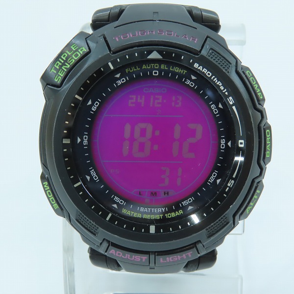 実際に弊社で買取させて頂いたCASIO/カシオ PROTREK/プロトレック トリプルセンサー PRG-110CJ