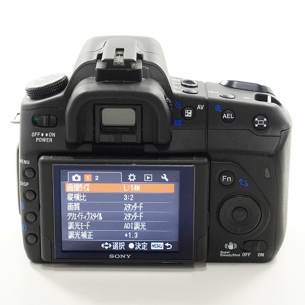 実際に弊社で買取させて頂いたSONY/ソニー DSLR-A350 α350 デジタル一眼レフカメラ ボディ 動作確認済みの画像 5枚目