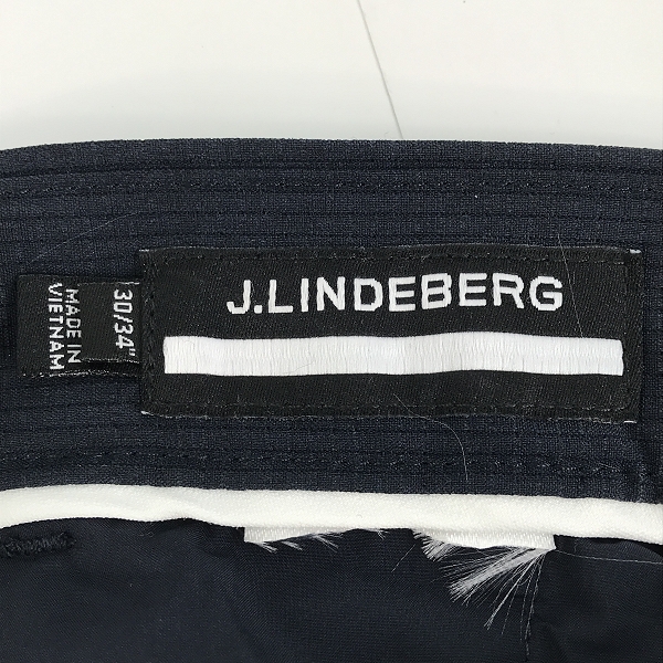 実際に弊社で買取させて頂いたJ.LINDEBERG/ジェイリンドバーグ スラックスパンツ 30/34の画像 2枚目
