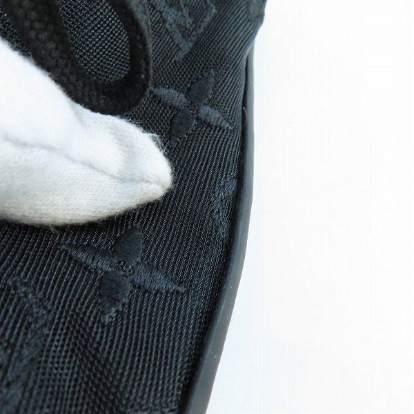 実際に弊社で買取させて頂いたLouis Vuitton/ルイヴィトン ルクセンブルクライン 2019 モノグラム レザースニーカー MS0179/9.5の画像 6枚目