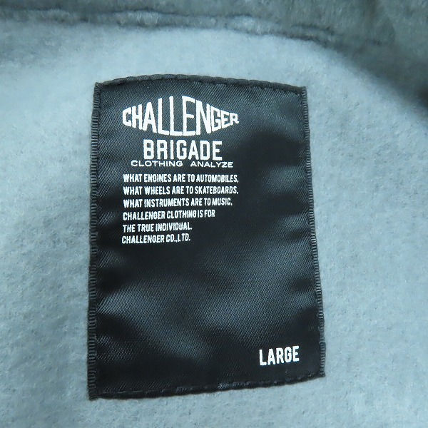 実際に弊社で買取させて頂いた【未使用】 CHALLENGER/チャレンジャー BANDANA FLEECE JACKET フリースジャケット CLG-JK 023-007/Lの画像 2枚目