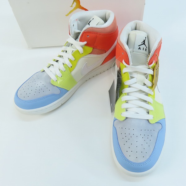 実際に弊社で買取させて頂いた【未使用】NIKE/ナイキ WMNS AIR JORDAN1 MID TO MY FIRST COACH DJ6908-100/27.5