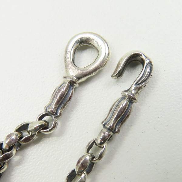 実際に弊社で買取させて頂いた【ギャラ付き】LONE ONES/ロンワンズ メイティングフライトフック ミニシルクチェーン ブレスレットLの画像 4枚目