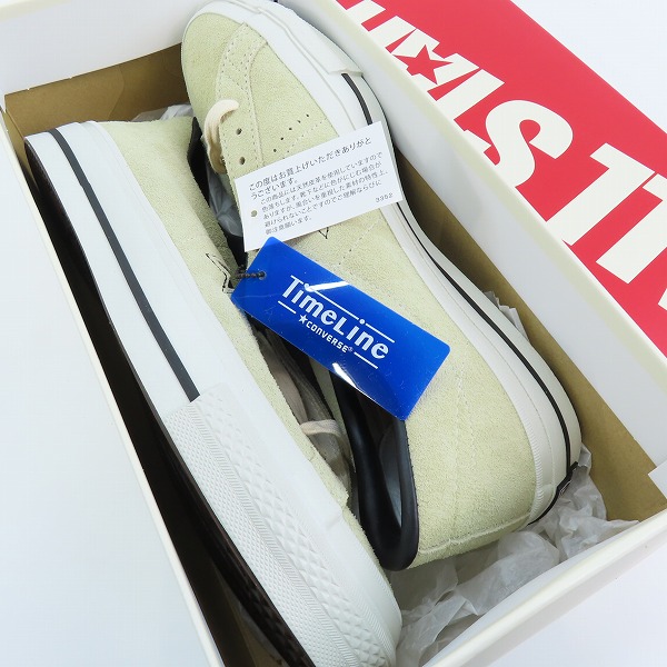 実際に弊社で買取させて頂いた【未使用】CONVERSE/コンバース ONE STAR J VTG/ワンスタースニーカー US9.5の画像 6枚目
