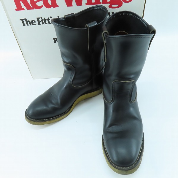 実際に弊社で買取させて頂いたRED WING/レッドウィング 羽タグ PECOS BOOTS/ペコスブーツ ブラック 8169 /7