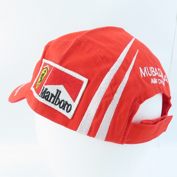 実際に弊社で買取させて頂いたPUMA/プーマ Ferrari/フェラーリ Malboro MUBADALA ABU DHABI  Formula1/F1 キャップ/帽子の画像 2枚目