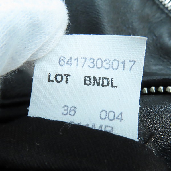 実際に弊社で買取させて頂いたPERFECTO by Schott/パーフェクト バイ ショット 羊革/シープスキン ダブルライダースジャケット 782-4150008/3の画像 5枚目