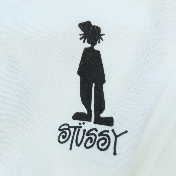 実際に弊社で買取させて頂いたSTUSSY/ステューシー シャドーマンプリント 半袖 Tシャツ/Sの画像 4枚目