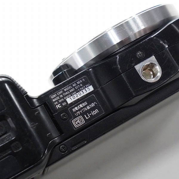 実際に弊社で買取させて頂いたSONY/ソニー α NEX-5 ミラーレス一眼カメラ ボディ 簡易動作確認済みの画像 6枚目