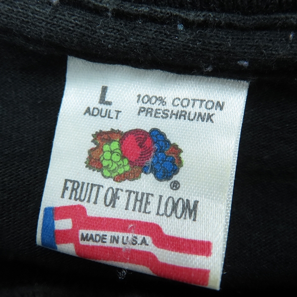 実際に弊社で買取させて頂いたSKINNY PUPPY/スキニーパピー LAST RIGHTS WORLD TOUR 1992-3/ヴィンテージ 長袖バンドTシャツ/Lの画像 2枚目