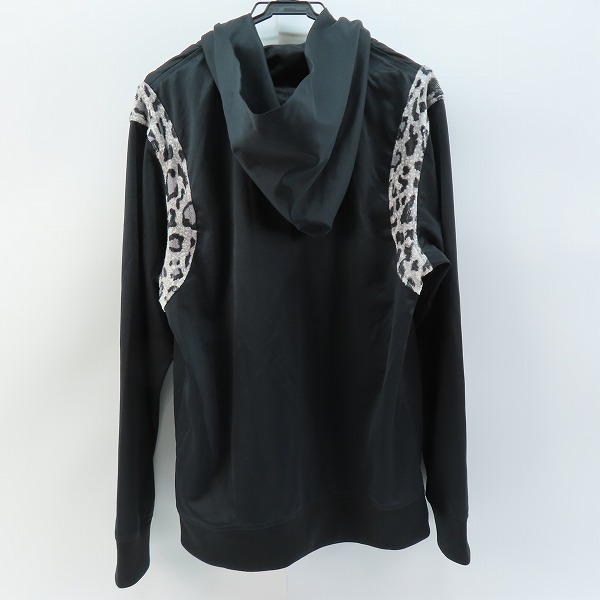 実際に弊社で買取させて頂いたmastermind HOMME ×A-GIRL'S/マスターマインド ×エイガールズ レオパード/Dリング ジップパーカー 16SSMM-BL03-30/Lの画像 1枚目