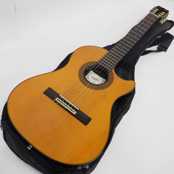 実際に弊社で買取させて頂いた★VESTER MANIAC/ベスタ―マニアック SAC-28 エレガットギター ソフトケース付