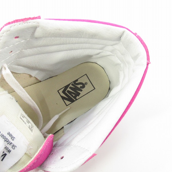 実際に弊社で買取させて頂いたVANS/バンズ ヴァンズ SK8-HI VERY BERRY/VN0A38GEOVY/28の画像 4枚目