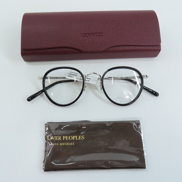 実際に弊社で買取させて頂いた(1)OLIVER PEOPLES/オリバーピープルズ MP-2 雅 limited Edition MP-2 眼鏡/メガネフレーム/アイウェアの画像 6枚目