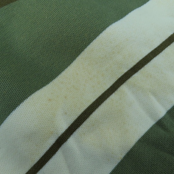 実際に弊社で買取させて頂いたSTUSSY/ステューシー ボーダー ジップアップ パーカー /Lの画像 3枚目