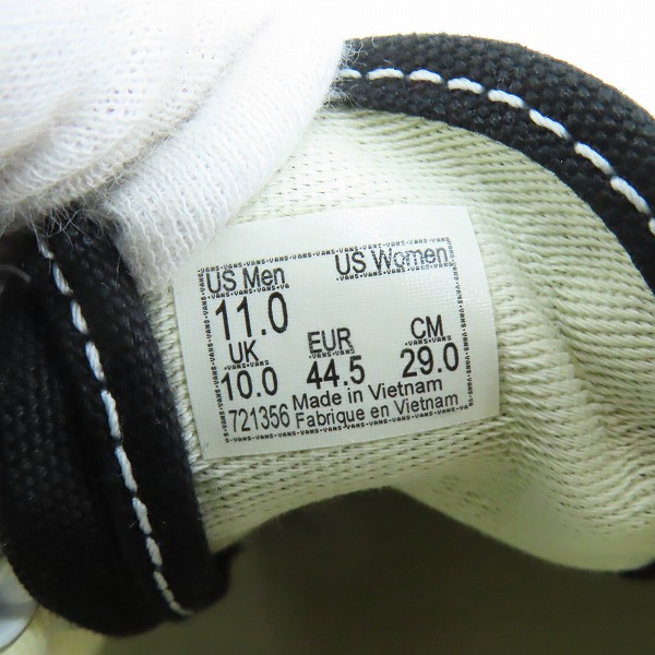 実際に弊社で買取させて頂いたVANS×WACKO MARIA/バンズ×ワコマリア Og Authentic Lx ローカットスニーカー/29の画像 5枚目