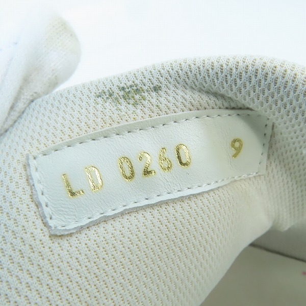 実際に弊社で買取させて頂いたLOUIS VUITTON ルイ ヴィトン スニーカー ルクセンブルグライン ダミエ LD0260/9の画像 5枚目