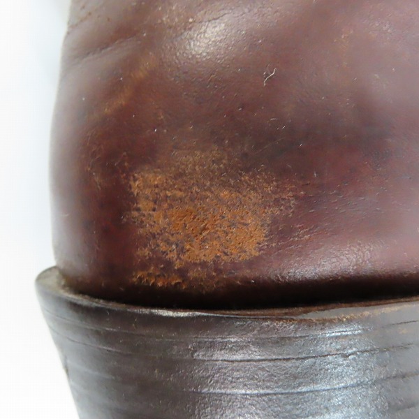 実際に弊社で買取させて頂いたRED WING/レッドウィング エンジニアブーツ 羽タグ PT83/8Dの画像 8枚目