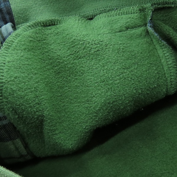 実際に弊社で買取させて頂いたSTUSSY/ステューシー  STUSSY刺繍 チェック柄 ブルゾン/Lの画像 5枚目