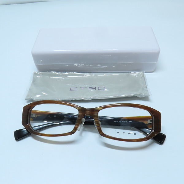 実際に弊社で買取させて頂いたETRO/エトロ メガネフレーム/アイウェア  VE9911Jの画像 8枚目