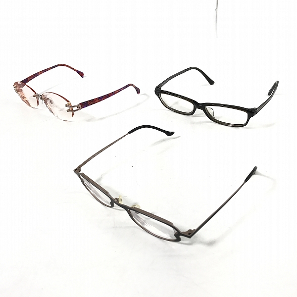 実際に弊社で買取させて頂いた【おまとめ】バーバリー/イブサンローラン/アンバレンタイン 他 メガネ/サングラス アイウェアの画像 1枚目