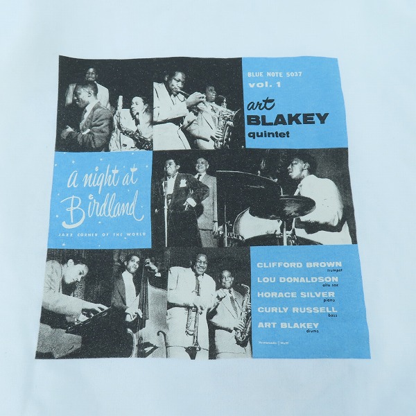 実際に弊社で買取させて頂いたWACKO MARIA/ワコマリア BLUE NOTE SWEAT SHIRT クルーネック スウェット ホワイト/XLの画像 7枚目