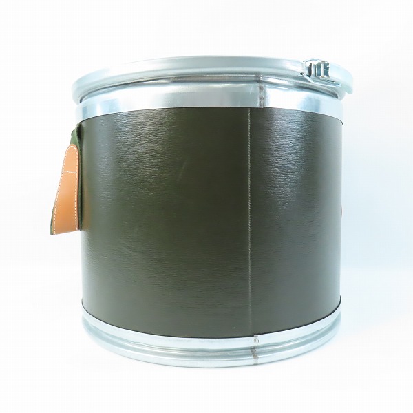 実際に弊社で買取させて頂いたHERMES/エルメス サドルボックス ドラム缶型小物入れ/馬具入れの画像 1枚目