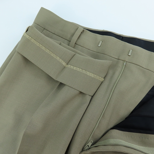 実際に弊社で買取させて頂いたWACKO MARIA/ワコマリア DORMEUIL/ドーメル テーラード ジャケット/パンツ セットアップ ベージュ L/XLの画像 5枚目