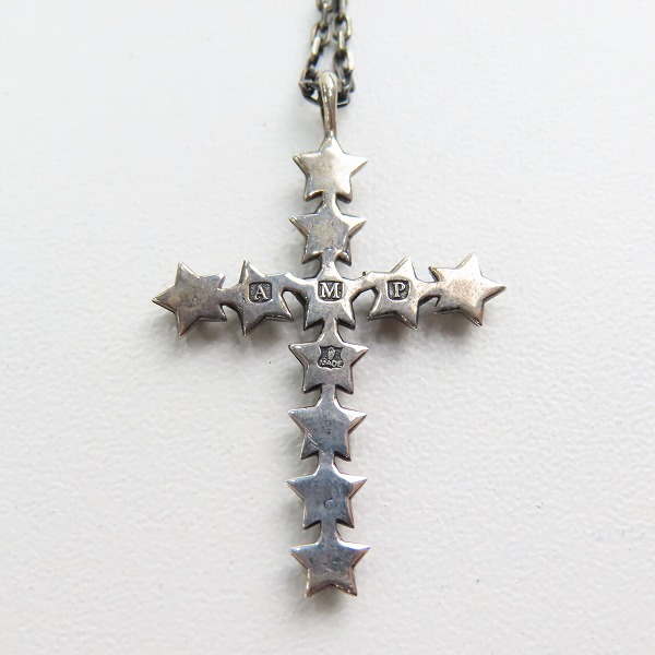 実際に弊社で買取させて頂いた(1)AMP JAPAN/アンプジャパン スタークロス ネックレス/ペンダントの画像 2枚目