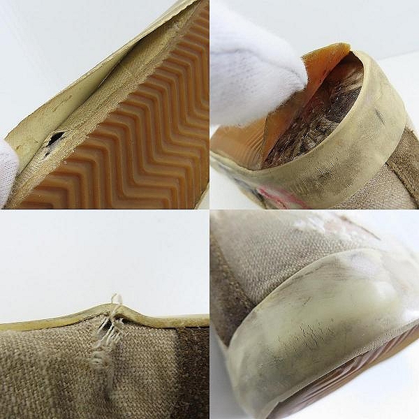 実際に弊社で買取させて頂いた【観賞用】GOLDEN GOOSE/ゴールデングース SLIDE/スライド USED加工 サイドジップ シューズ/43の画像 7枚目