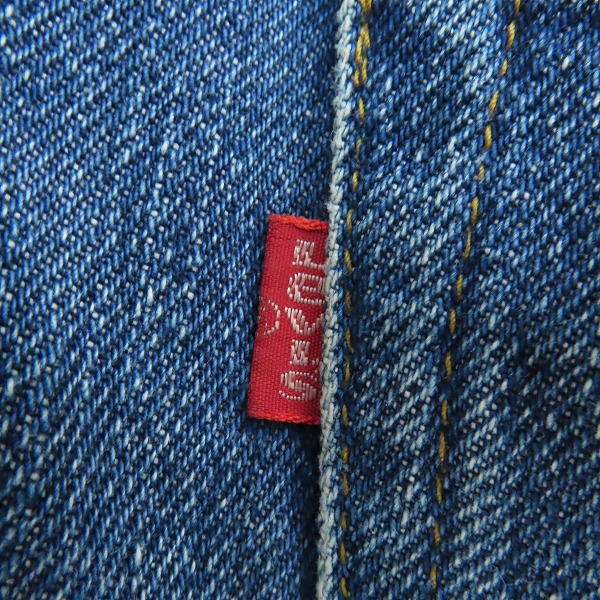 実際に弊社で買取させて頂いたLevis/リーバイス 501 66前期 刻印6/点々 スモールe バックポケットシングル ヴィンテージ デニムパンツ/W29L32の画像 3枚目