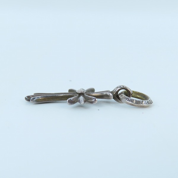 実際に弊社で買取させて頂いたCHROME HEARTS/クロムハーツ タイニーCHクロスチャームの画像 3枚目