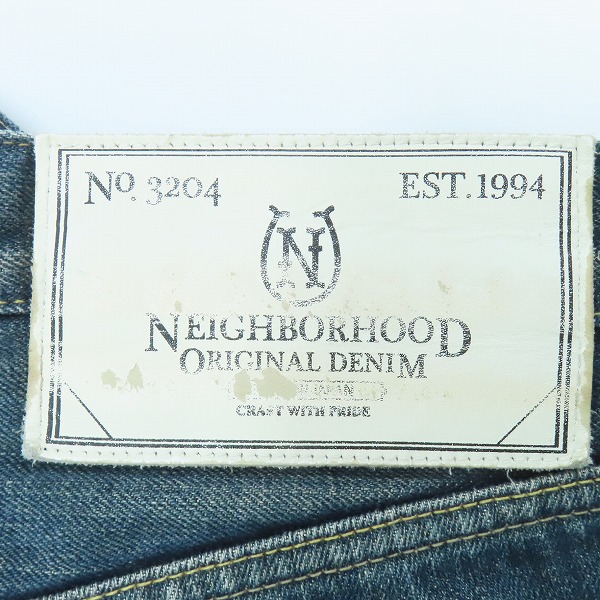 実際に弊社で買取させて頂いたNEIGHBORHOOD/ネイバーフッド 15AW WASHED . DP MID / 14OZ-PT/デニムパンツ 152DCNH-PTM14/Lの画像 6枚目